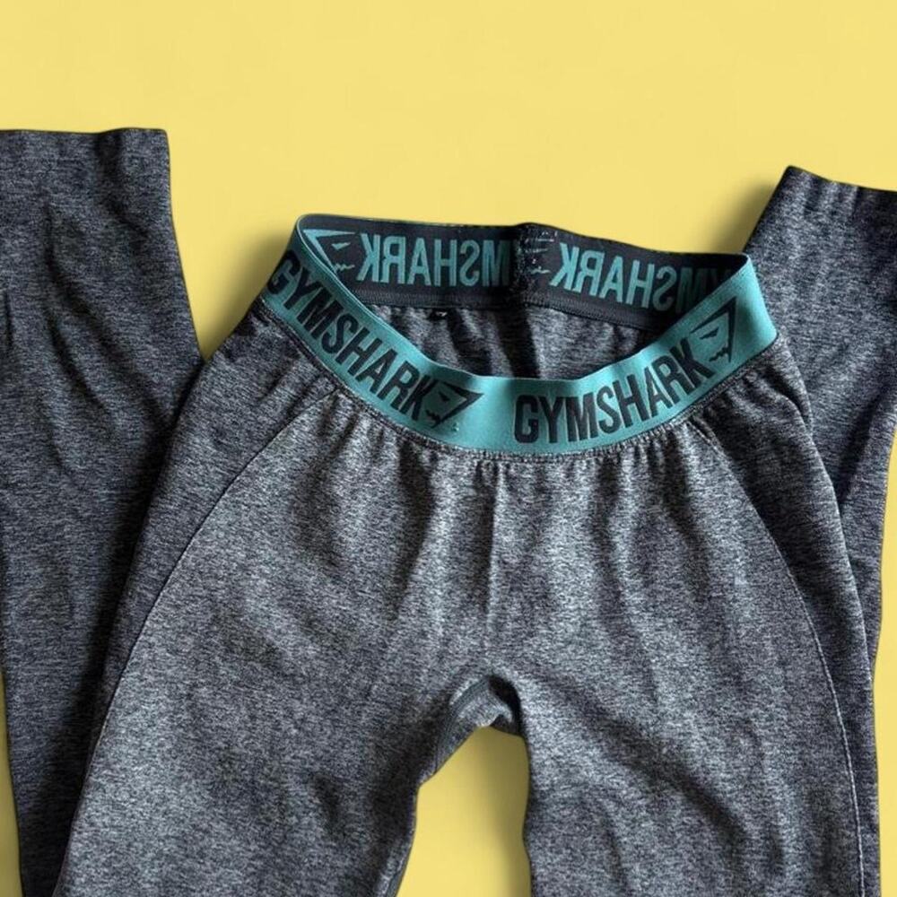 Gymshark flex grey teal seamless